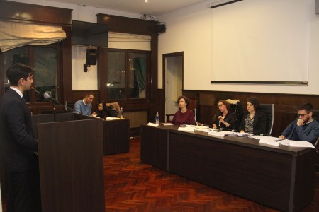 Sesin abierta del equipo que representar a la Facultad en el Concurso Interamericano de Derechos Humanos