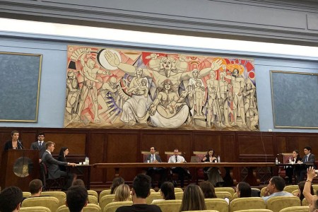 Sesin abierta del equipo que representar a la Facultad en la Willem C. Vis International Commercial Arbitration Moot