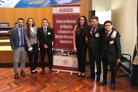 Un equipo de la Facultad se consagr ganador del Primer Concurso Nacional de Derecho Internacional Humanitario