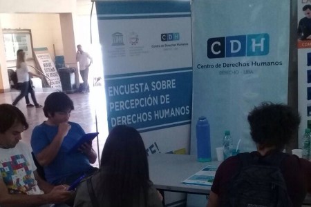 Unas 600 personas participaron de la encuesta sobre percepción de derechos humanos