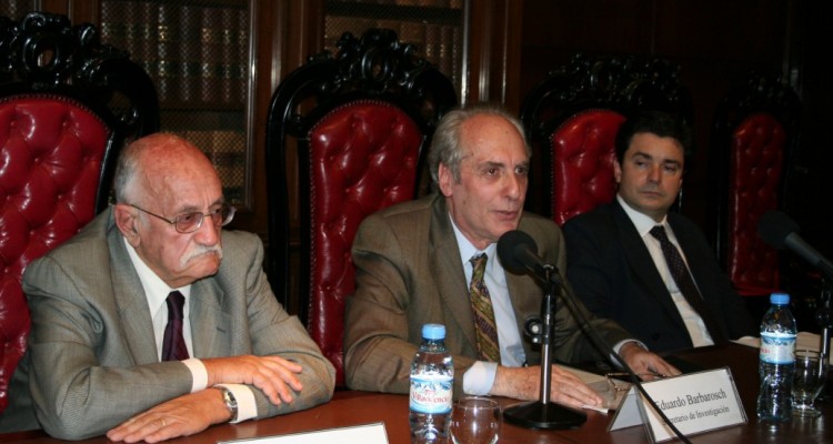 Mario Valls, Eduardo Barbarosch y Arlindo Daibert Neto