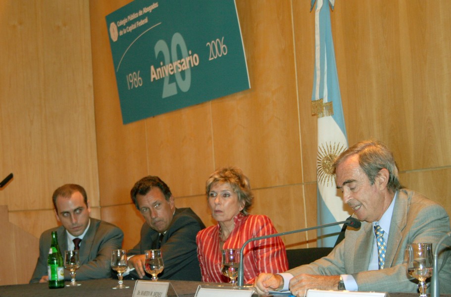 Alberto Spota (h), Alberto Dalla Va, Susana Cayuso y Martn Dedeu