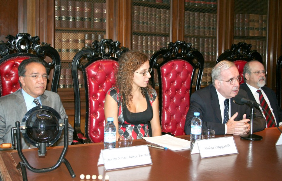 Estevan Xavier Jurez Tavars, Violeta  Canggianelli, Tulio Ortiz y Luis Arroyo Zapatero