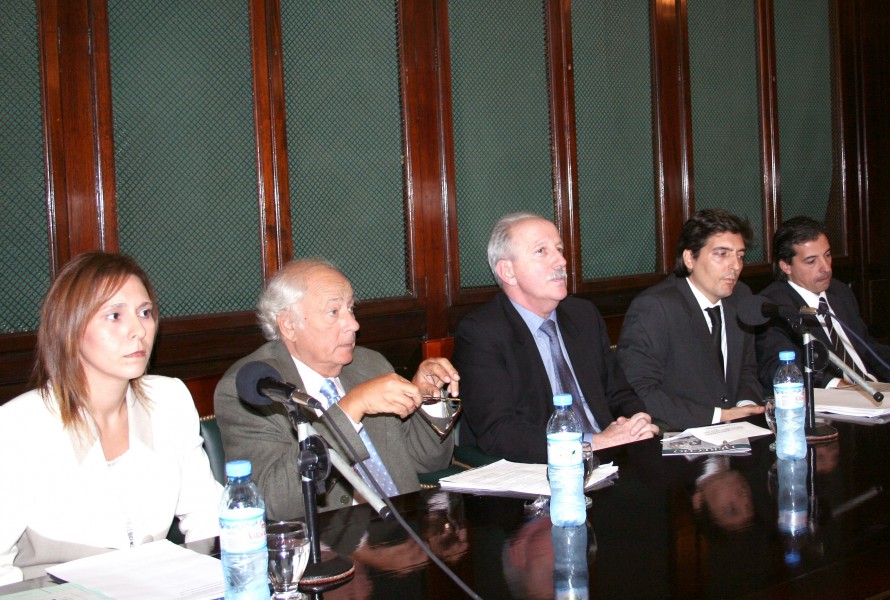 Laura Perugini, Adolfo Rivas, Jorge Kielmanovich, Fernando Juan Lima y Marcelo Vzquez