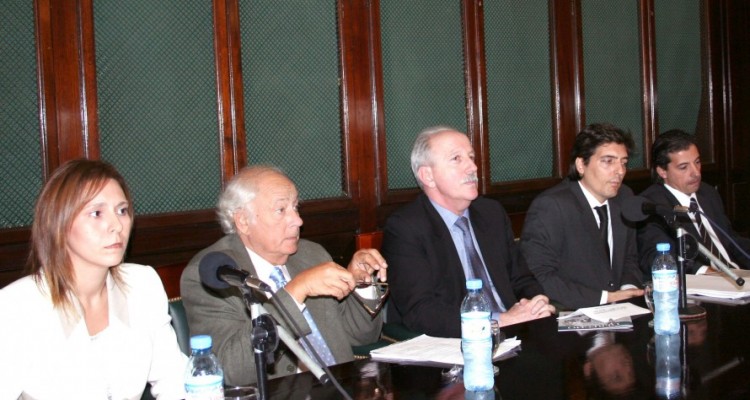 Laura Perugini, Adolfo Rivas, Jorge Kielmanovich, Fernando Juan Lima y Marcelo Vzquez