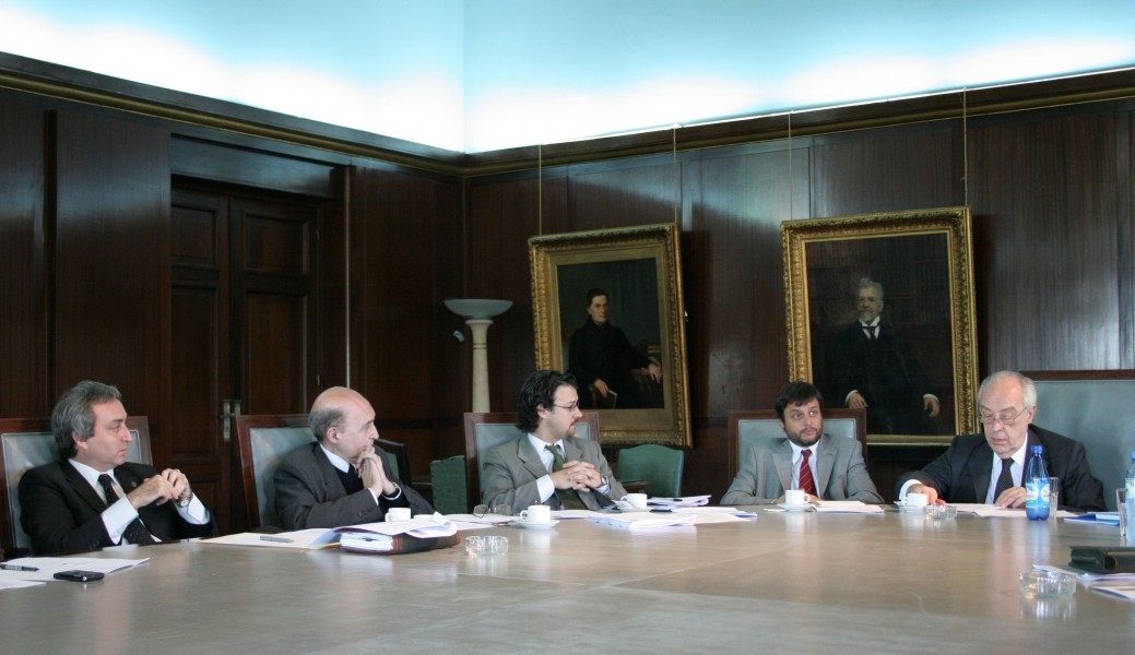 Gustavo Nadalini, Miguel ngel Ciuro Caldani, Emiliano Buis, Gonzalo lvarez y Atilio Alterini