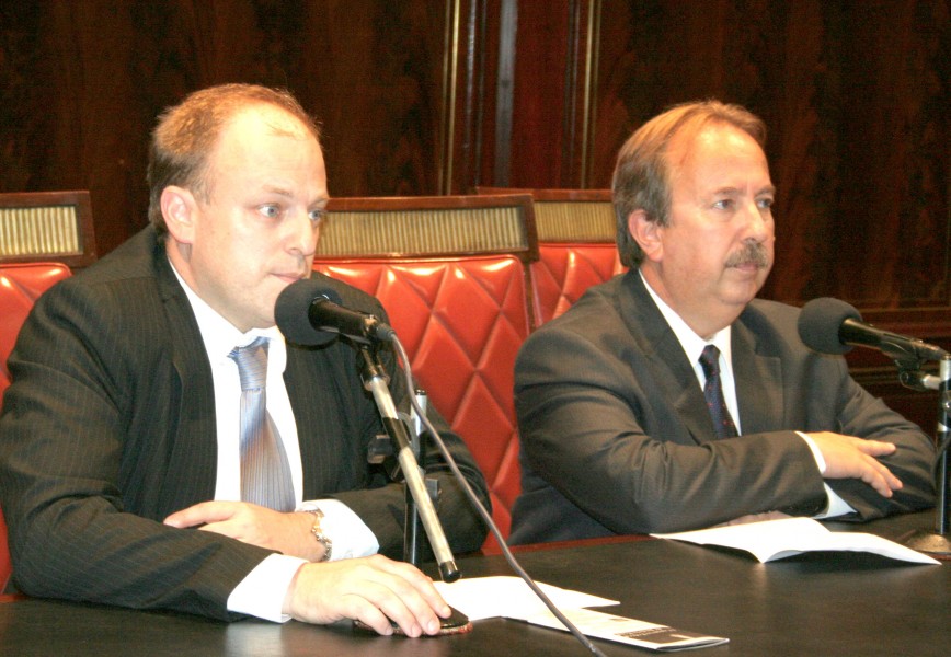 Ignacio Tedesco y Mario Juliano