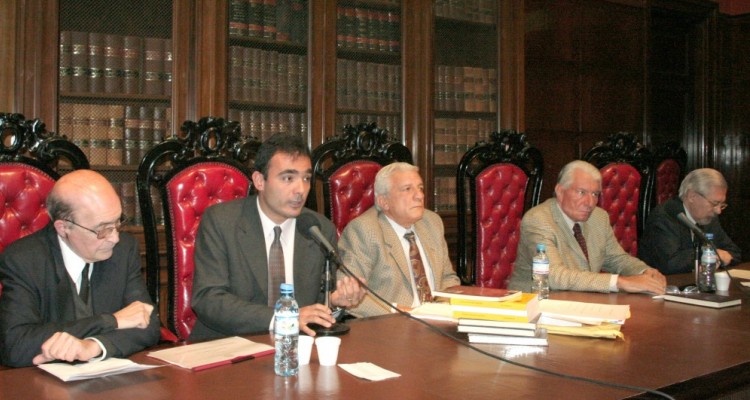 Miguel ngel Ciuro Caldani, Juan A. Seda, Eduardo Lpez Betancourt, Enrique Mariscal y Abel Fleitas Ortiz de Rozas