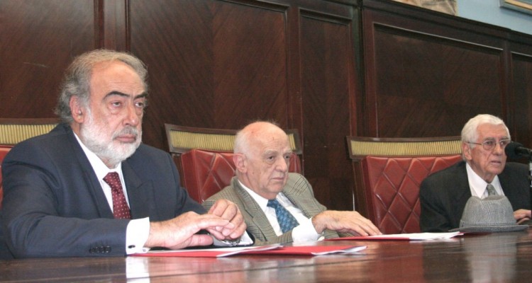 Eduardo Barcesat, Beinusz Szmukler y Miguel Monserrat