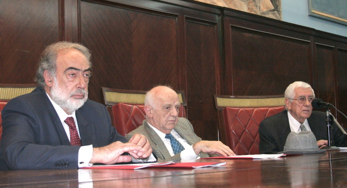 Eduardo Barcesat, Beinusz Szmukler y Miguel Monserrat
