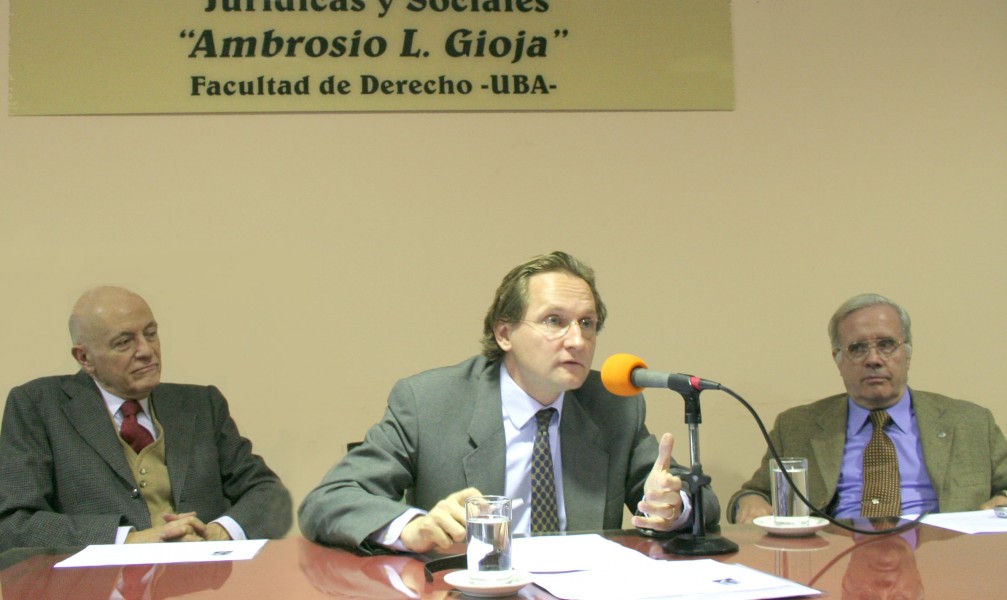 Víctor Tau Anzoátegui, Thomas Duve y Tulio Ortiz