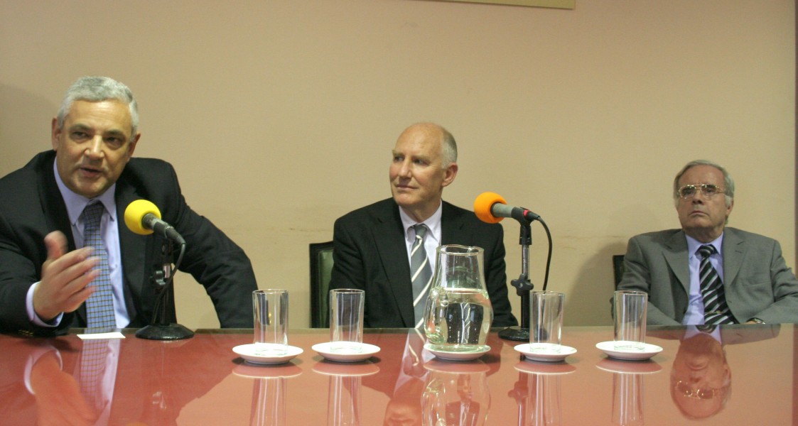 Enrique Zuleta Puceiro, Frans Van Eemeren y Tulio Ortiz