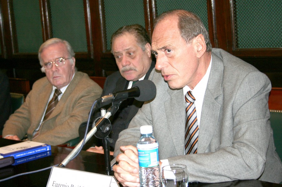 Tulio Ortiz, Carlos Elbert y Eugenio R. Zaffaroni