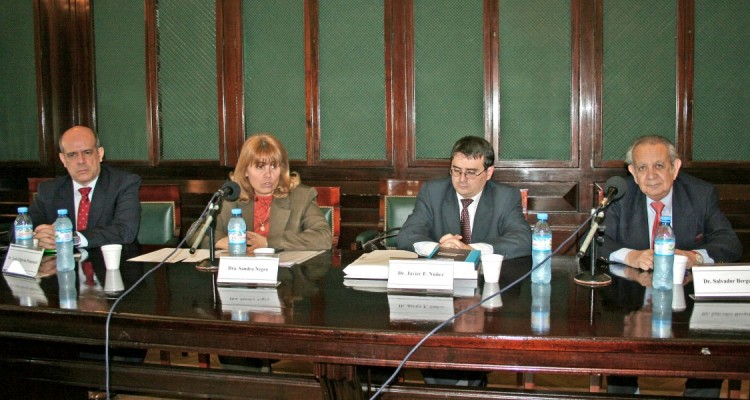 Luiz Pimentel, Sandra Negro, Javier F. Nez y Salvador D. Bergel