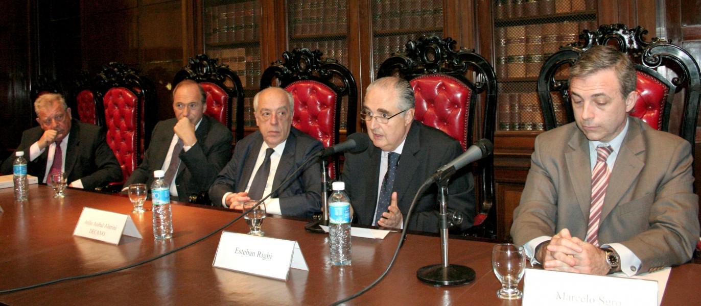 Julio B. J. Maier, Eugenio R. Zaffaroni, Atilio A. Alterini, Esteban Righi y Marcelo Sgro