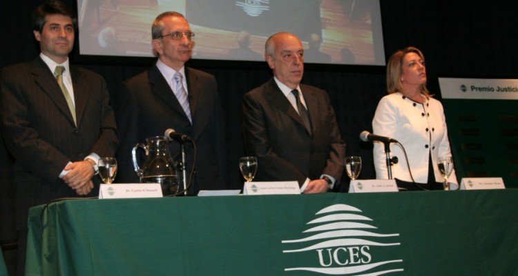 Gastn ODonnell, Juan Carlos Gmez Barinaga, Atilio Alterini y Alejandra Mizzau