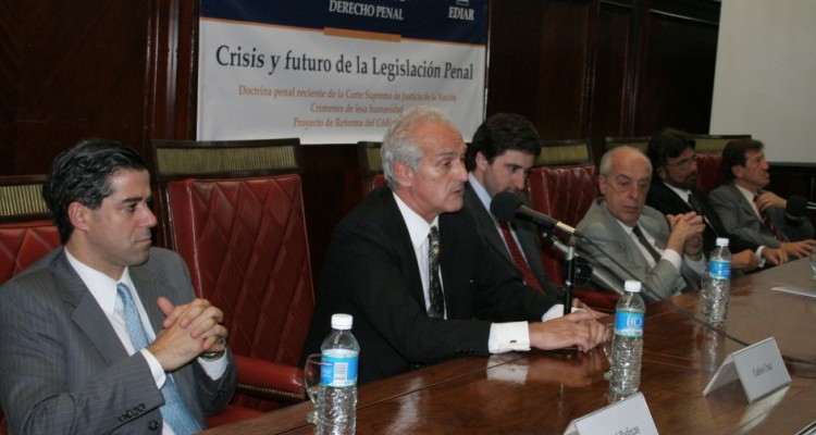 Daniel Rafecas, Carlos Cruz, Carlos Mas Velez, Atilio Alterini, Daniel Erbetta y Jos Buteler