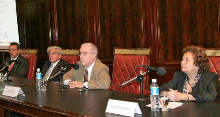 Florentn Melndez, Alberto J. B. Iribarne, Tulio Ortiz y Stella Maris Martnez