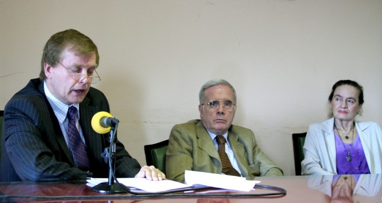 Dino Bellorio Clabot, Tulio Ortiz y Marta Andrich de lvarez