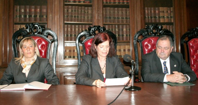 Carmen Lpez Rendo, Mirta Beatriz lvarez y Luis Rodrguez Ennes