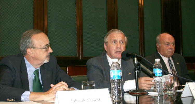 Eduardo Conesa, Nstor Saruba y Vctor Rodrguez Rossi
