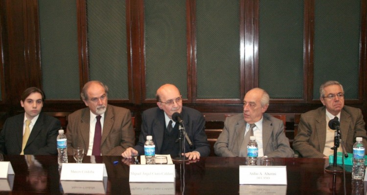 Roberto Campos, Marcos M. Crdoba, Miguel ngel Ciuro Caldani, Atilio Alterini y Rodolfo Vigo