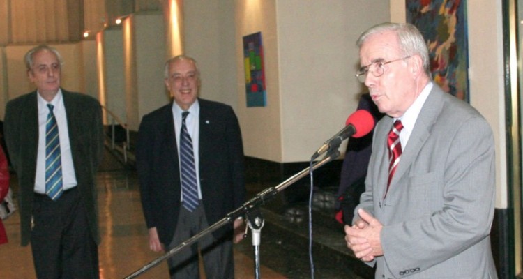 Eduardo Barbarosch, Atilio Alterini y Tulio Ortiz