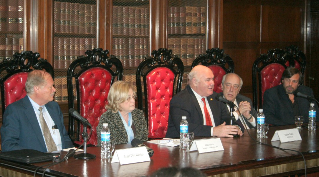 ngel Daz Barriga, Edith Litwin, Rubn Hall, Atilio Alterini y Daniel Ricci