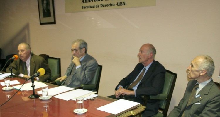 Carlos Floria, Jos Carlos Chiaramonte, Hctor J. Tanzi y Abelardo Levaggi