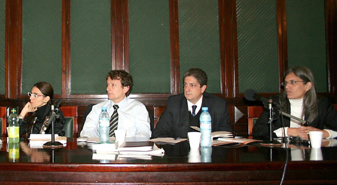 Marisa Herrera, Leonardo Pitlevnik, Marcelo Alegre y Paola Bergallo