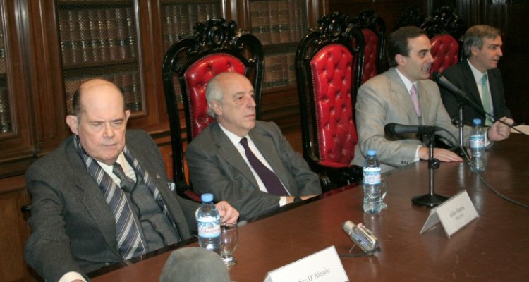 Andrs DAlessio, Atilio A. Alterini, Hctor Sabelli y Alfonso Santiago (h)