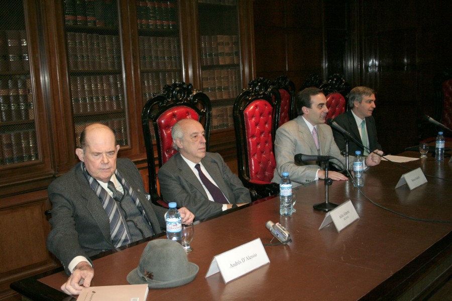 Andrs DAlessio, Atilio A. Alterini, Hctor Sabelli y Alfonso Santiago (h)