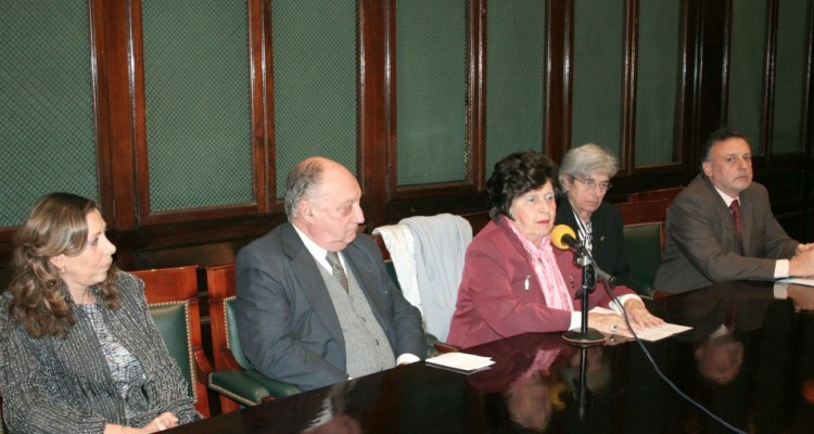 Irma Adriana Garca Netto, Norberto Rinaldi, Nelly Louzn de Solimano, Luisa Lpez Gastey y Jos Carlos Costa