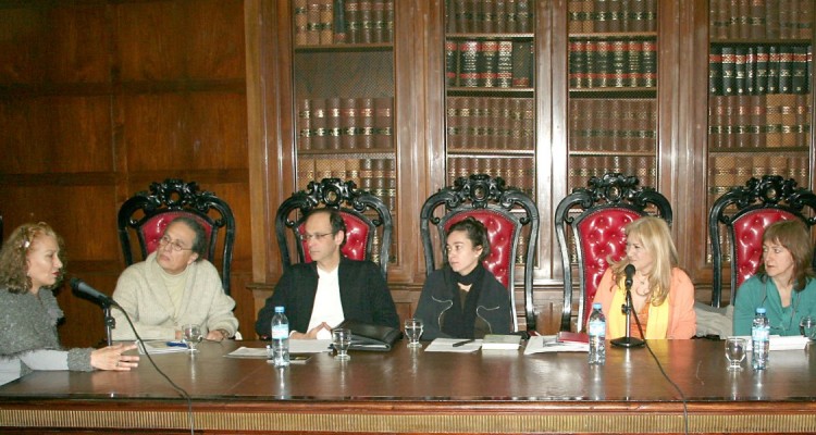 Zulma Garca Cuerva, Carlos Porley, Gerardo Feldstein, Andrea Lamas, Mnica Rizzi y Esmeralda Laclau