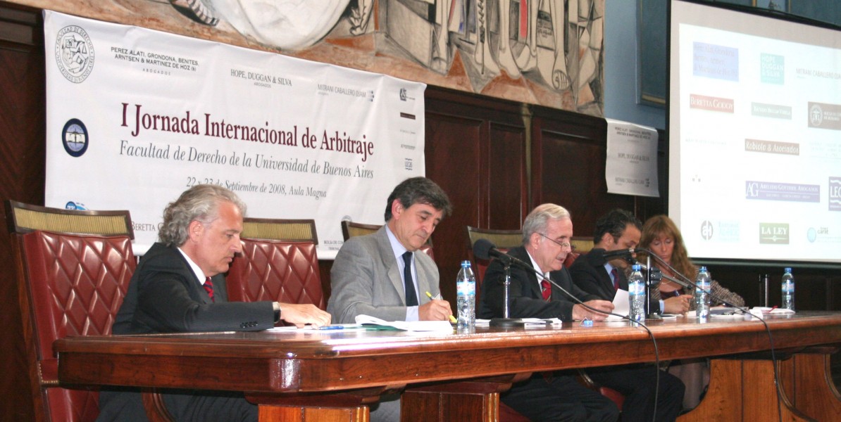 Diego Fernndez Arroyo, Alejandro Garro, Tulio Ortiz y Darren Rosenblum