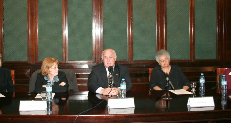 Diana Aisenson, Edith Litwin, Rubn Hall, Sara Slapak y Nuria Cortada de Kohan