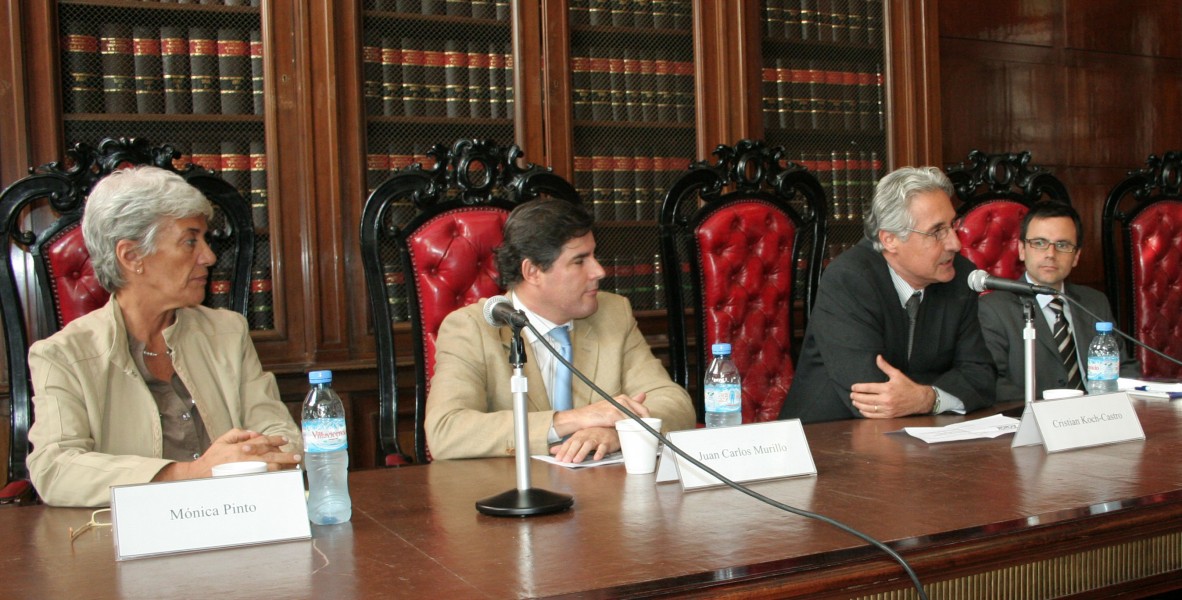 Mnica Pinto, Juan Carlos Murillo, Cristian Koch-Castro y Nicols Espejo Yaksic