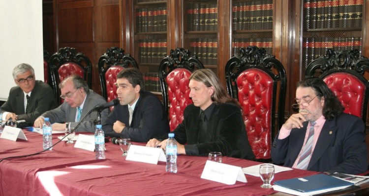 Jorge Bercholc, Walter Carnota, Sebastin Sancari, Gustavo Gonzlez y Martn Gutirrez