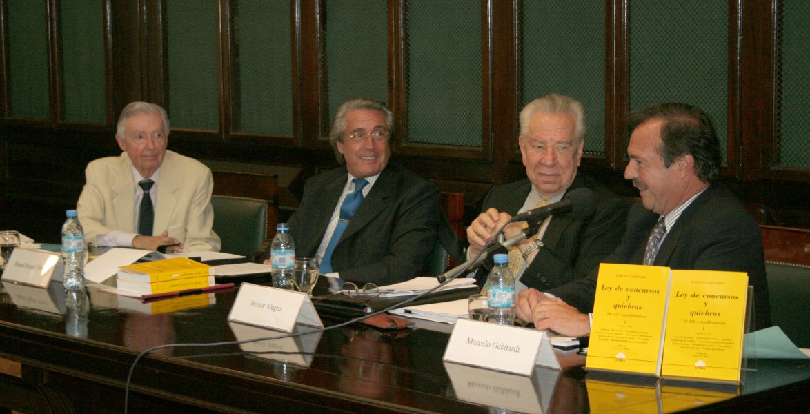 Ariel A. Dasso, Daniel R. Vtolo, Hctor Alegra y Marcelo Gebhardt