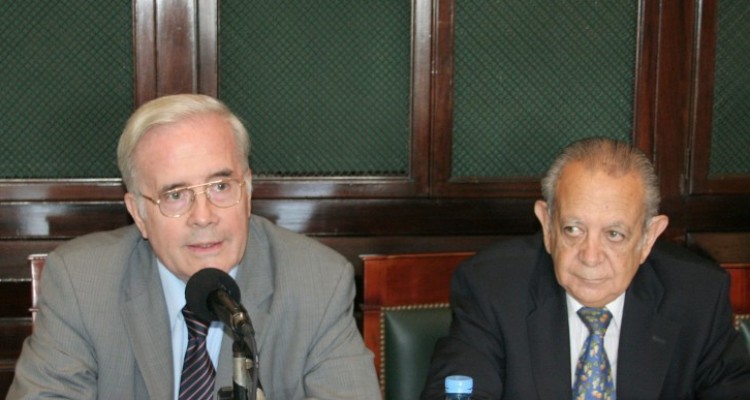 Tulio Ortiz y Salvador Bergel