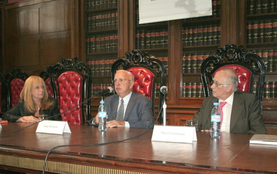 Graciela Jinich, Jorge Klainman y Mario Feferbaum