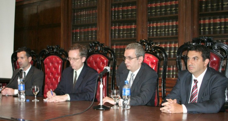 Javier Corrales, John Finn, Jorge Mayer y Alejandro Gmez