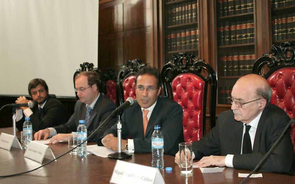 Gonzalo lvarez, Fernando Laiseca, Carlos Gimeno Verdejo y Miguel ngel Ciuro Caldani