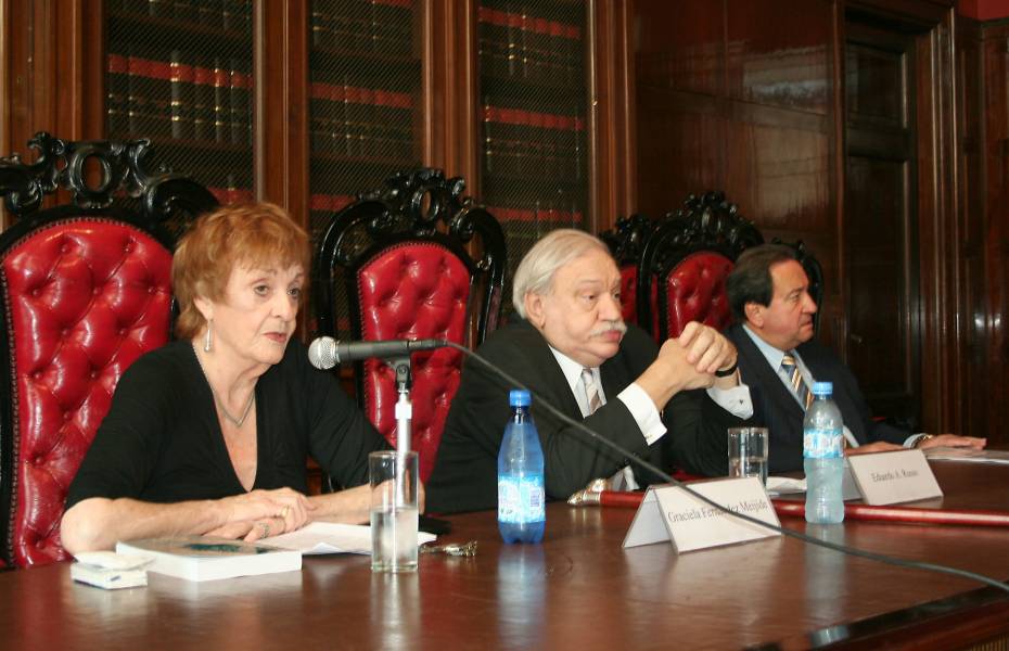 Graciela Fernndez Meijide, Eduardo Russo y Len Arslanian