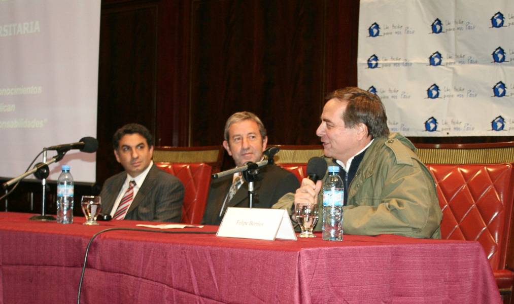 Alejandro Gmez, Julio Cobos y Felipe Berrios