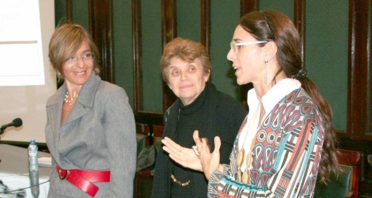 Virginia Zambrano, Ada Kemelmajer de Carlucci y Marisa Herrera