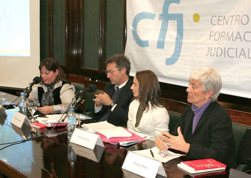 Sandra Fodor, Mariano Fridman, Marisa Braylan y Mnica Pinto