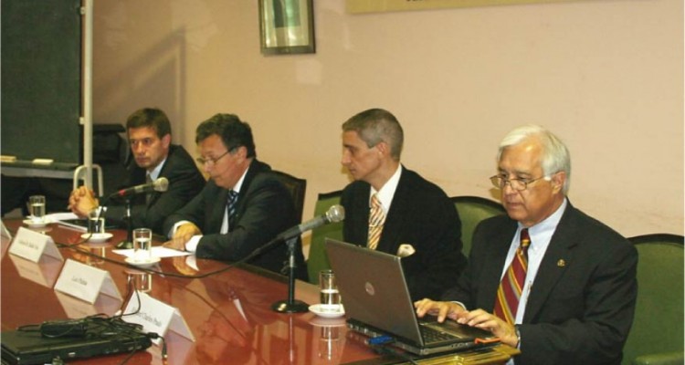 Julin Ercolini, Alberto Dalla Va, Luis Palma y Edward Charles Prado
