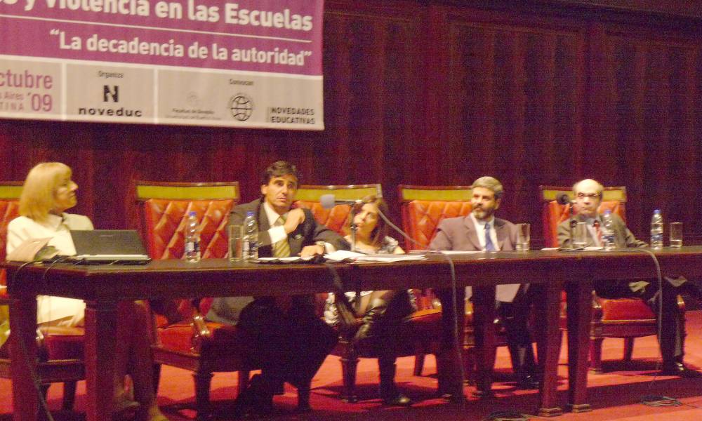 Lidia Garrido Cordobera, Domingo Bello Janeiro, Andrea G. Kaplan, Fernando Osorio y Nstor Solari