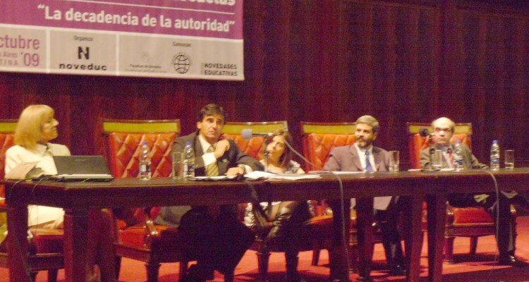 Lidia Garrido Cordobera, Domingo Bello Janeiro, Andrea G. Kaplan, Fernando Osorio y Nstor Solari